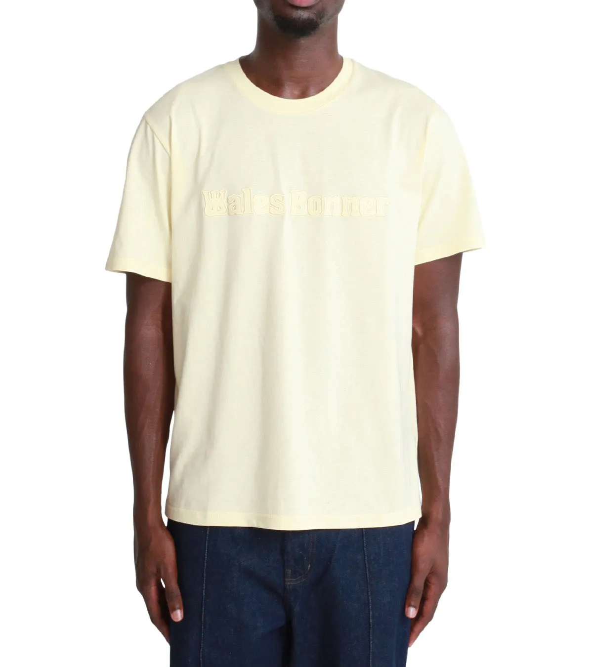 Wales Bonner Original T-Shirt Yellow warm glow Fearless Mode
