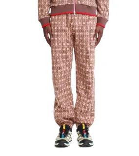 DoubleLayered Fabric Wales Bonner Power Track Pant Orange Brown