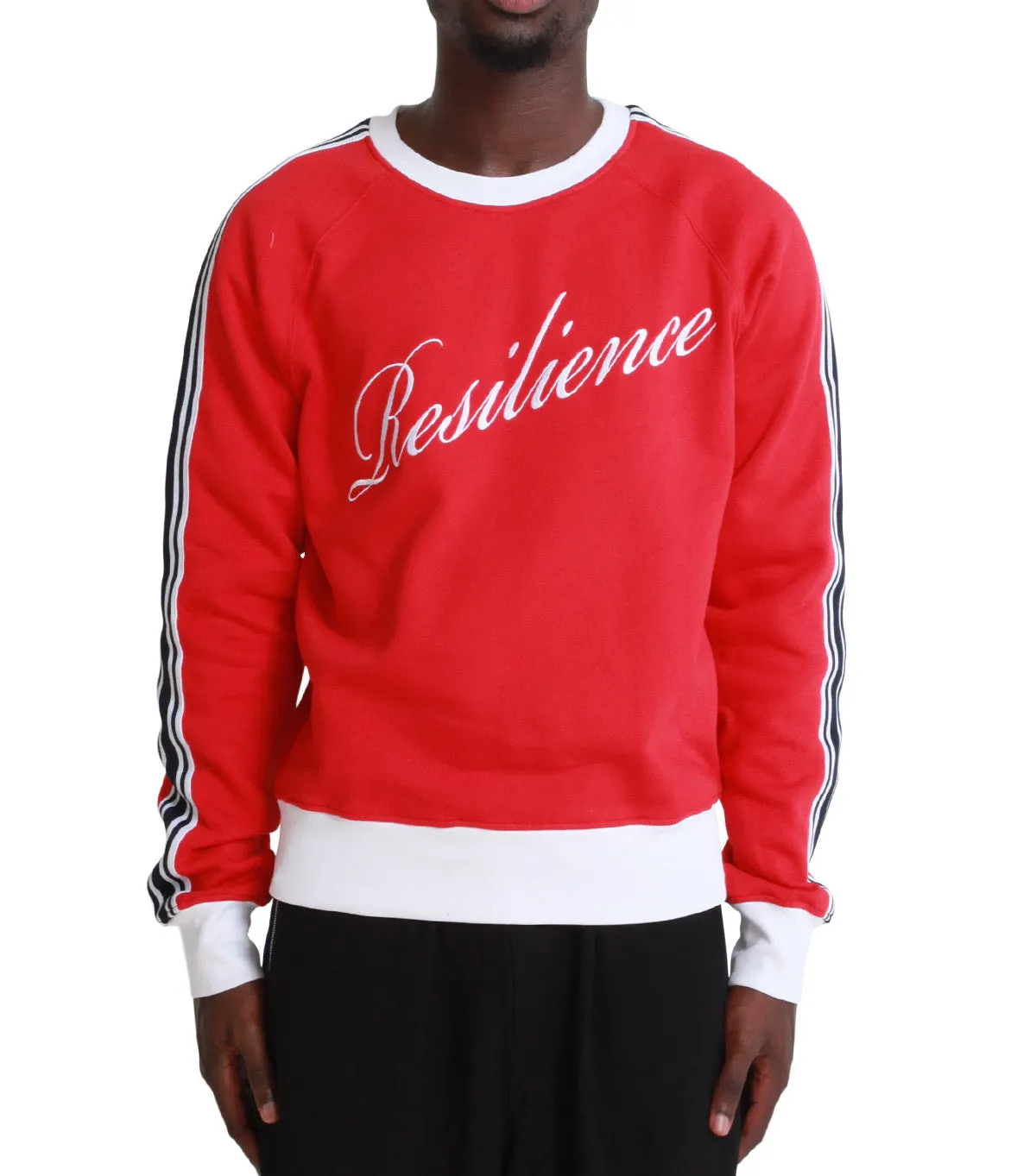 Wales Bonner Resilience Crewneck Red Strong Soul