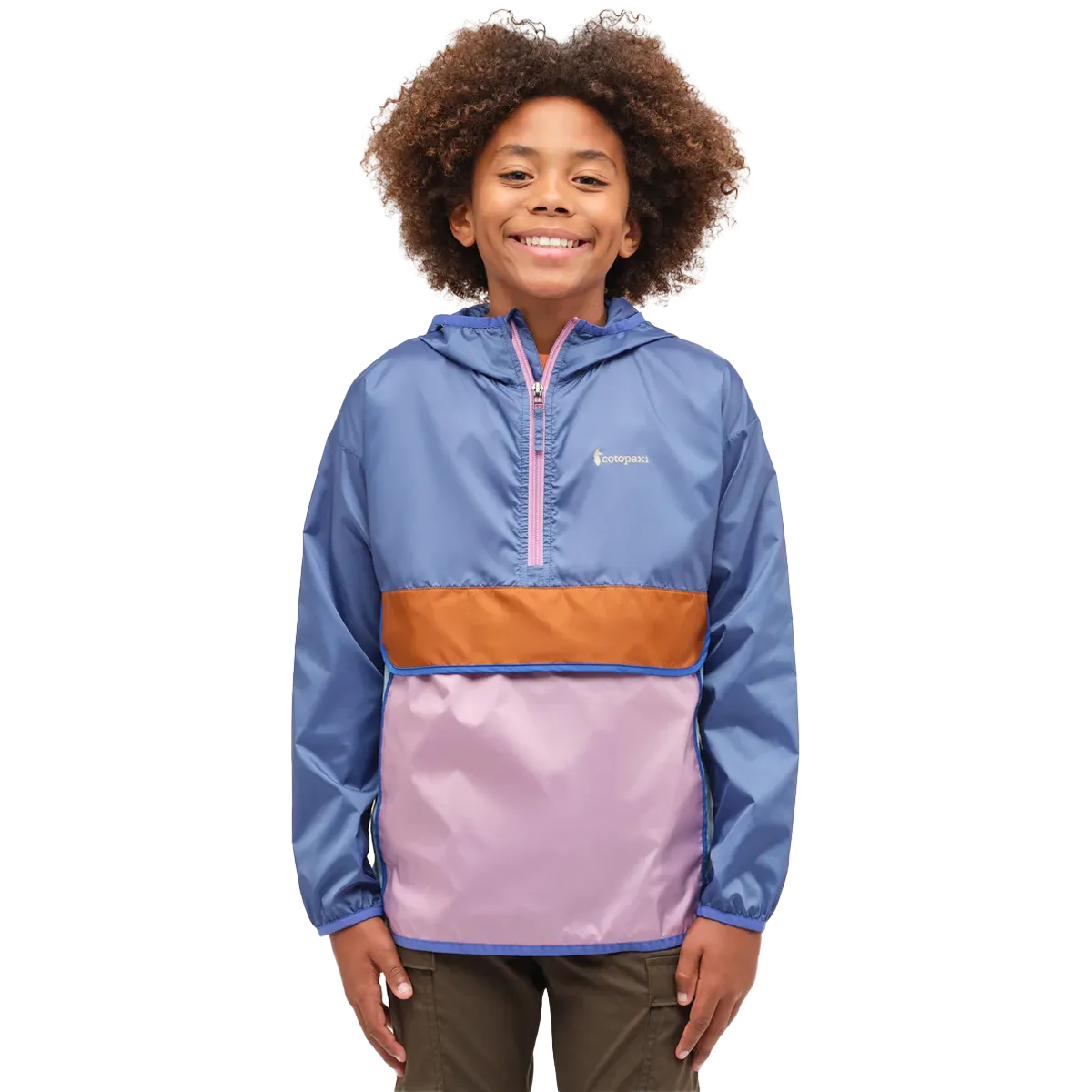 MultiPurposePockets Youth Teca Half-Zip Windbreaker