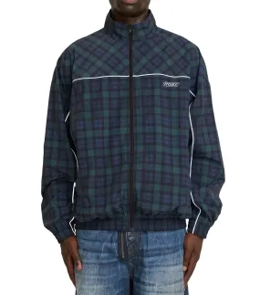 Martine Rose Oversized Track Jacket Black Heavy Silk