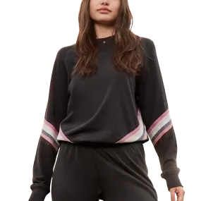 Women's Old School Vintage Terry Pullover Placket Closure