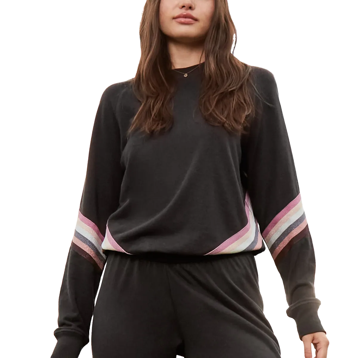 FadeResistant Color Women's Old School Vintage Terry Pullover