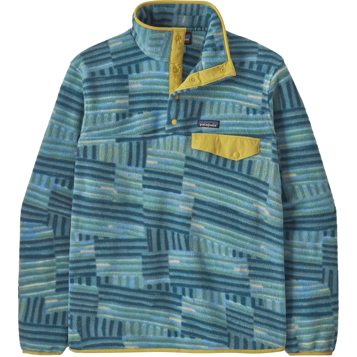 Glass Fit Noble Grace Men's Lightweight Synchilla Snap-T Fleece Pullover