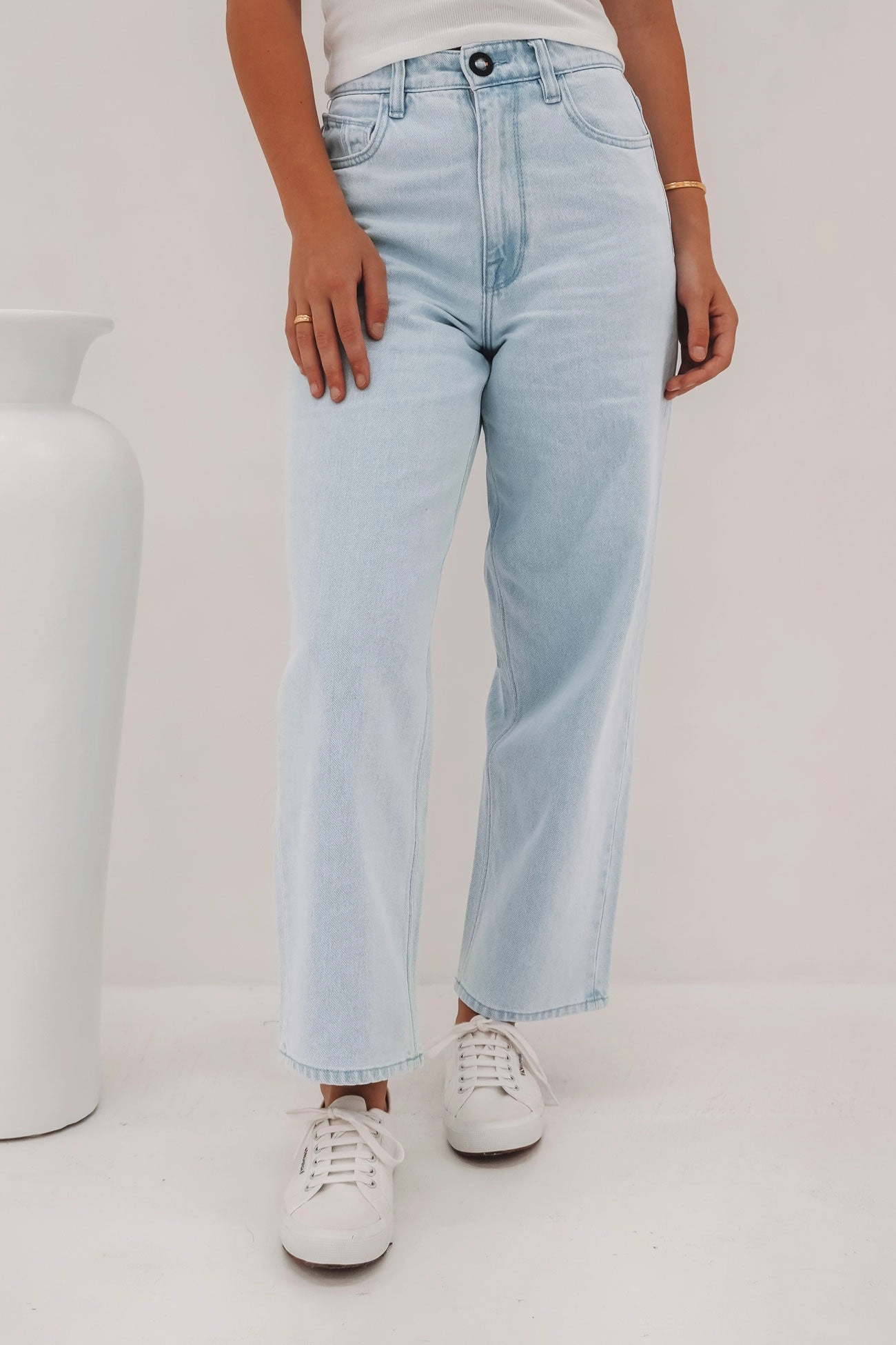 Weellow Denim Jean Light Blue Premium Denim