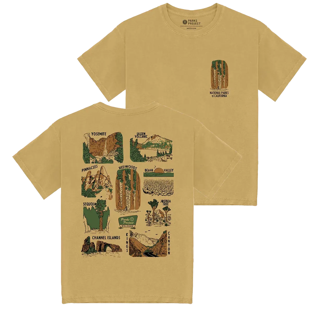 AntibacterialFinish Icon Fit Welcome to California National Parks