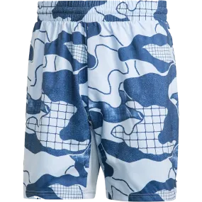 Men's Club Graphic Short Flatlock stitching