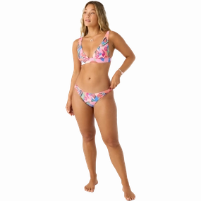 Flattering Cut Swim Cutout Detail Women's Cabana Floral Rockley Bottom