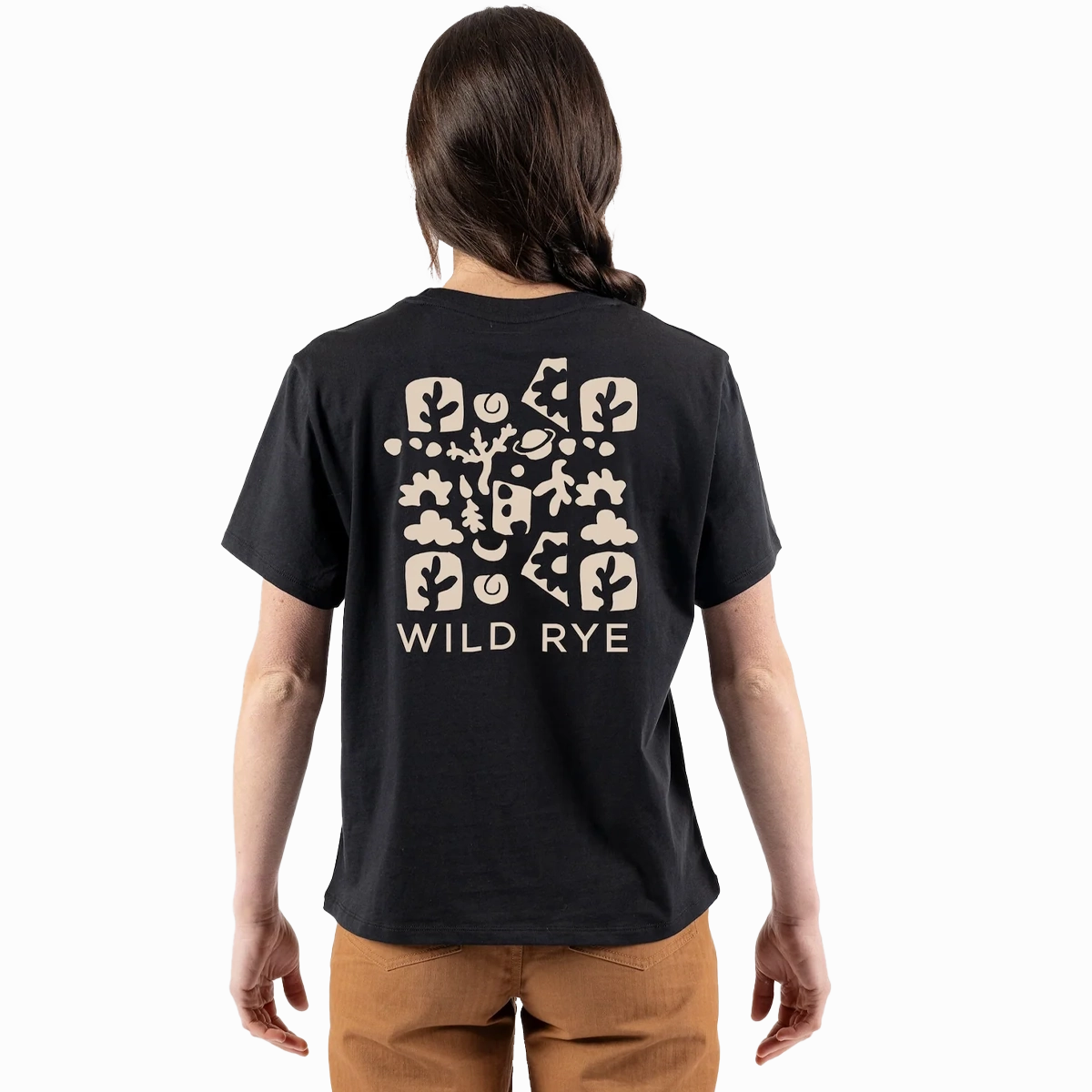 Women's Graphic Tee 4Way Stretch Fabric