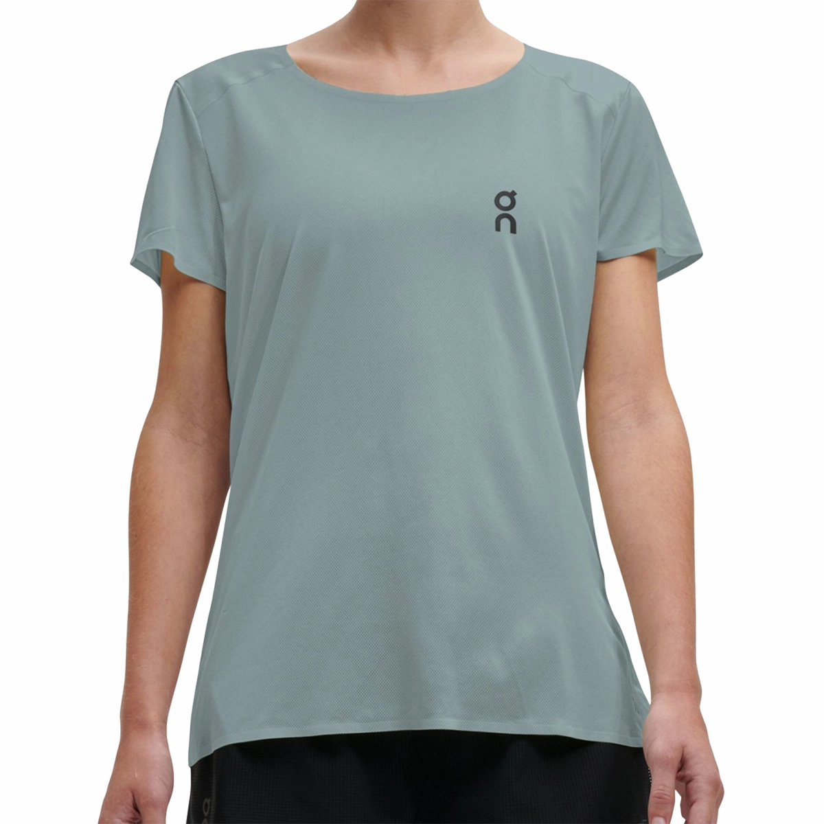 Women's Performance T Yarn Dyed Stripes narrow hem