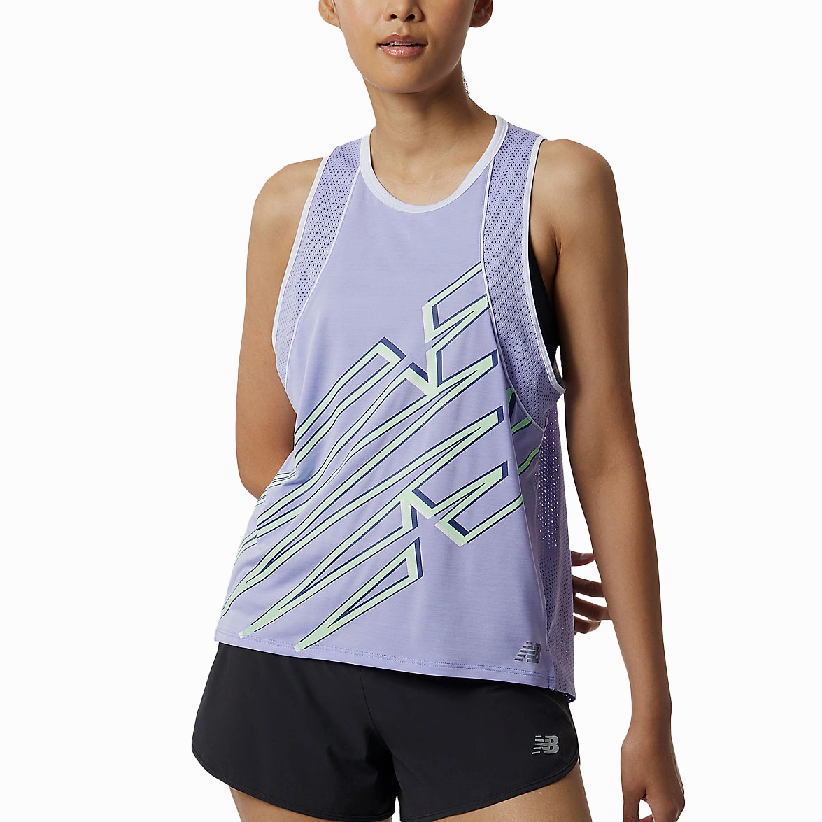 eco - friendly materials Part Women's Printed Fast Flight Tank