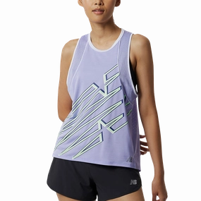 eco - friendly materials Part Women's Printed Fast Flight Tank