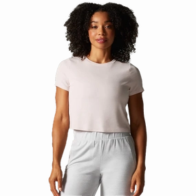 Women's Ribbed Tee Lightweight texture Trendy Design
