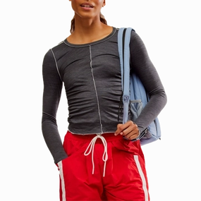 Quick Dry Outdoor Lover Clean Style Women's Right on Run Long Sleeve Layer