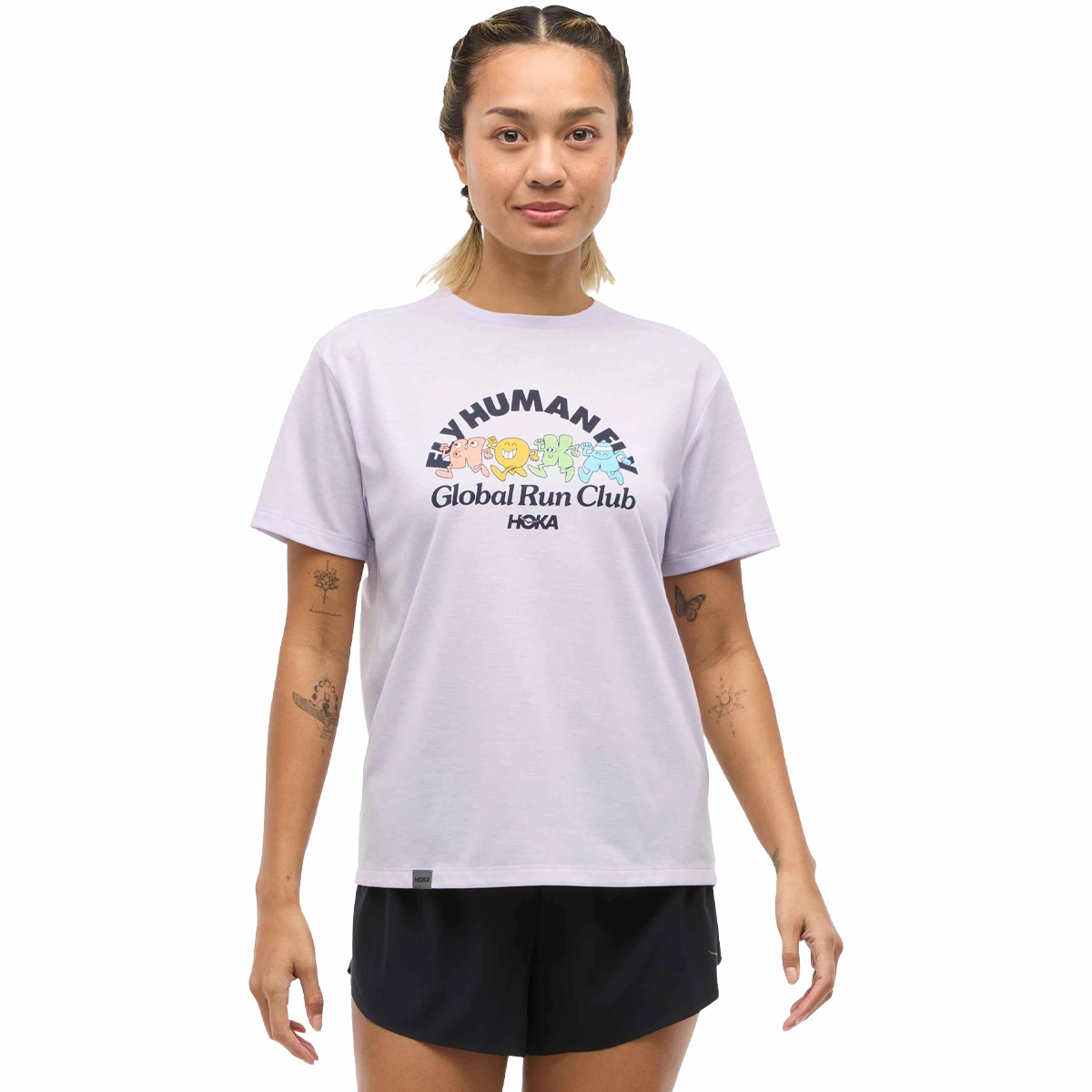 Women's Run Tech Short Sleeve Elastic Comfort Weekend Trip Eco Friendly