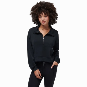 Women's Skyloft Soft 1/2 Zip All-purpose fit Grid Pattern