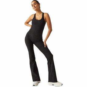 Women's Spacedye All Around Jumpsuit Body Shaping Fitness Lover Ultra Shape