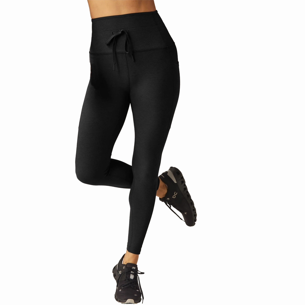 Women's Spacedye Go Pocket Midi Legging Squat Proof Fabric Anti Odor Evening Walk