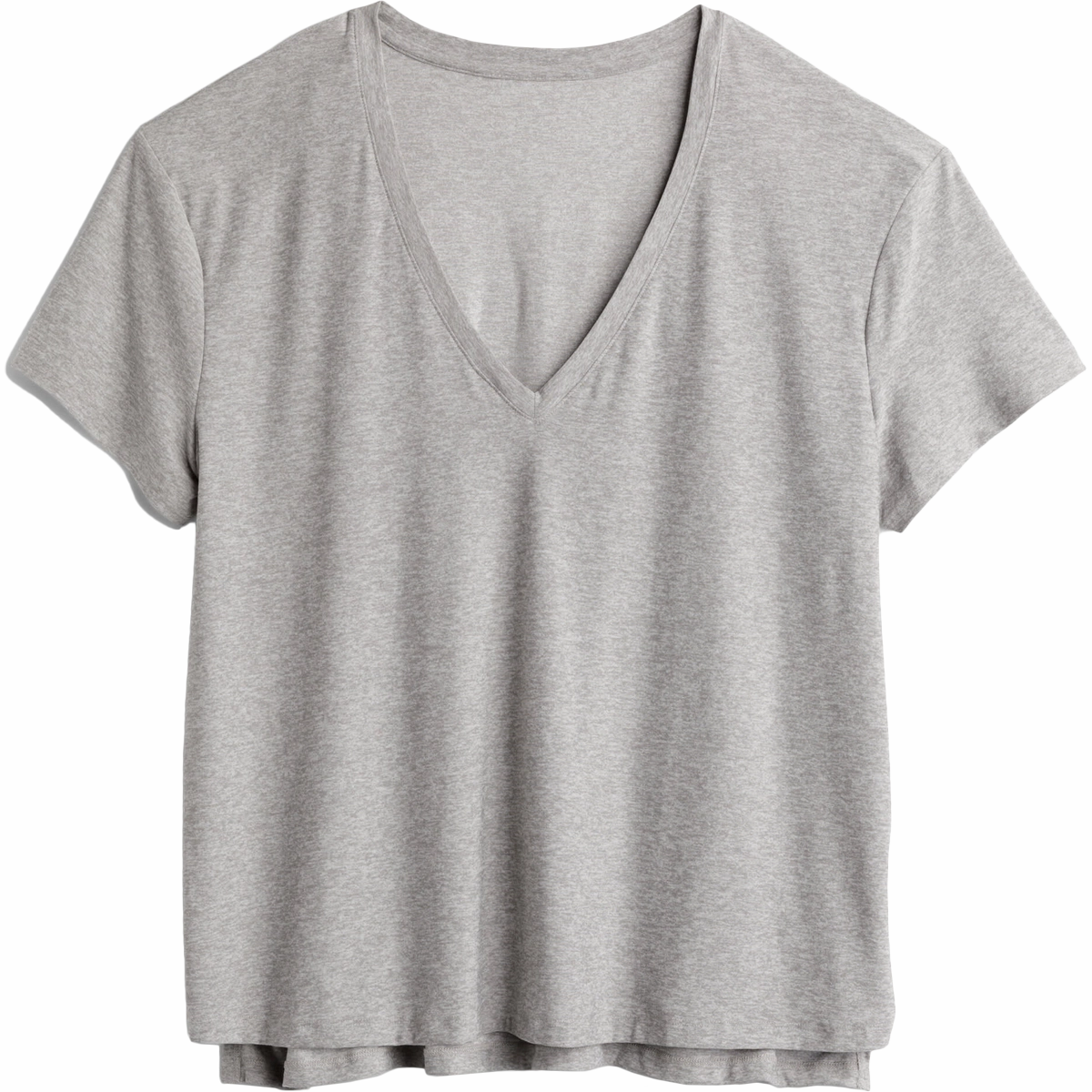 Evening Walk Maternity Wear Non Irritating Seams Women's Split Up Long Tee