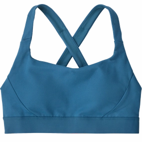 Women's Switchback Sports Bra Scoop neck seams Eco Friendly Textile