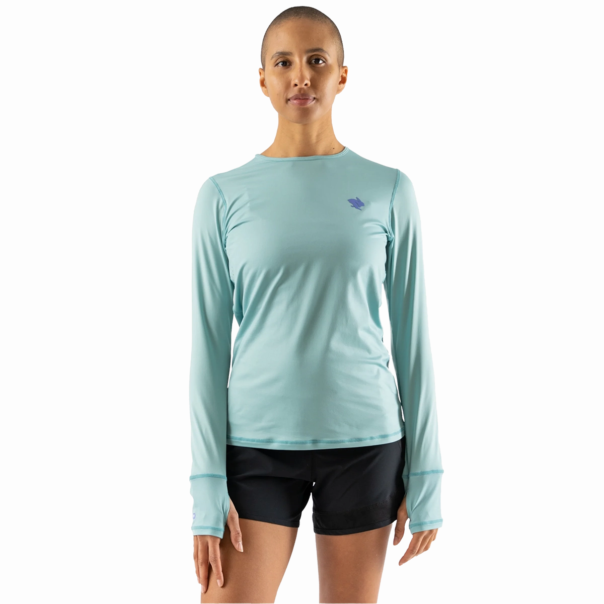 Durable Quality Mountain related Women's UPF Tee Ice Long Sleeve
