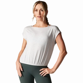 Women's Voyage Boatneck Tee Squat Proof For Kids Trendy And Comfortable