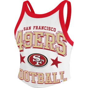 Women's 49ers Energizer Sporty Tank MoistureWicking Technology Sharp Cut