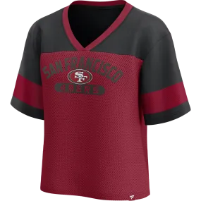 Crystal Soul Free Fit Women's 49ers Homeschool Jersey Poly Short Sleeve