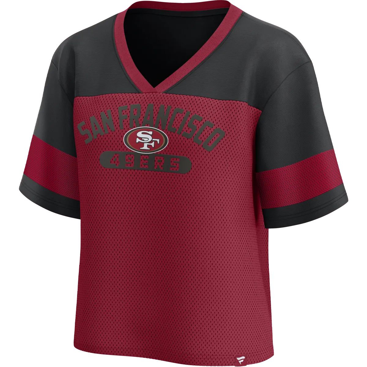 Women's 49ers Homeschool Jersey Poly Short Sleeve Future Edge