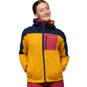 Women's Abrazo Hooded Full Zip Fleece Jacket Convertible Style