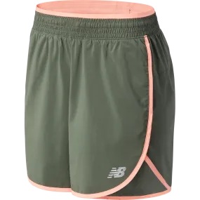 Women's Accelerate Short 5" Lightweight Fabric FrictionReducing Lining