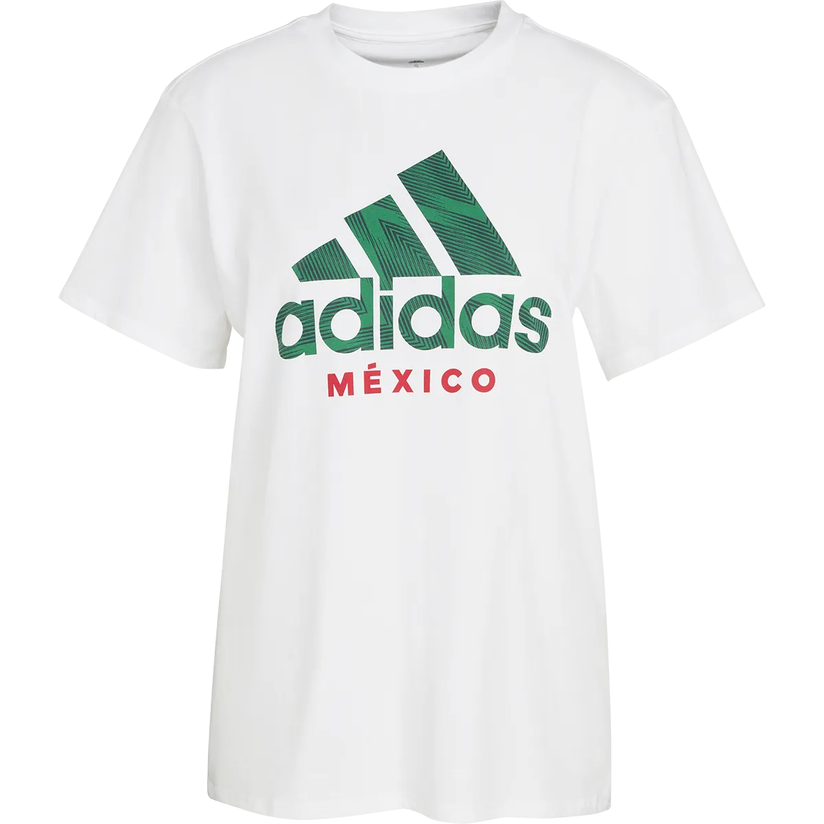 Queen Glow Reinforced Stress Points Women's Adidas Mexico Tee World Cup 2022