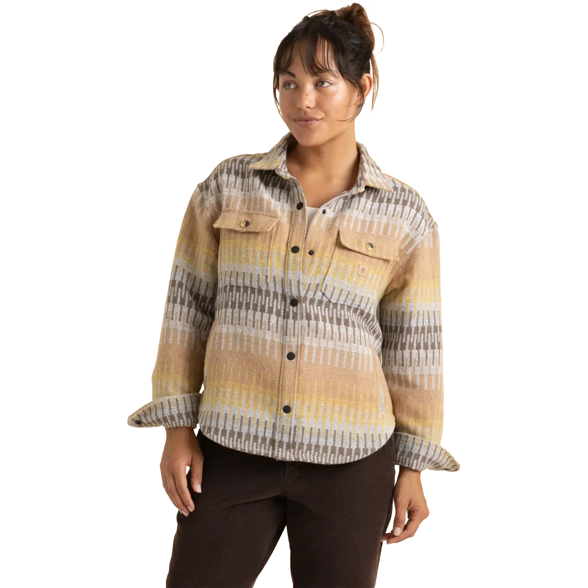 Women's Amberley Flannel Shirt Jacket Global Edge