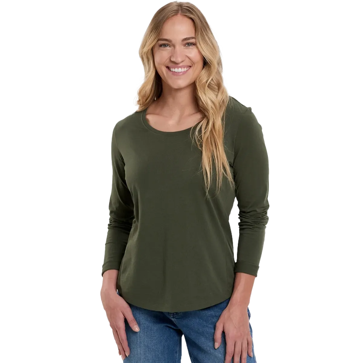 Women's Arabella Scoop Long Sleeve CrossBackStructure