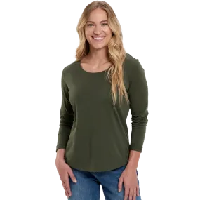 Women's Arabella Scoop Long Sleeve Polish Core MoistureWicking