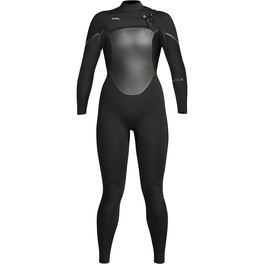 Women's Axis X 4/3mm Chest Zip NonRestrictive Cut Adjustable Fastenings