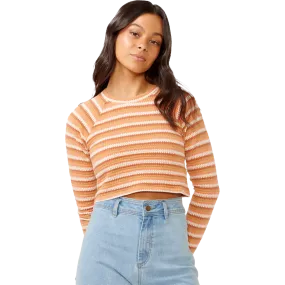 AntiStatic Material Women's Bobbi Stripe Long Sleeve