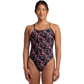 UVProtective Coating HighNeckStyle Women's Brandon Printed One Piece