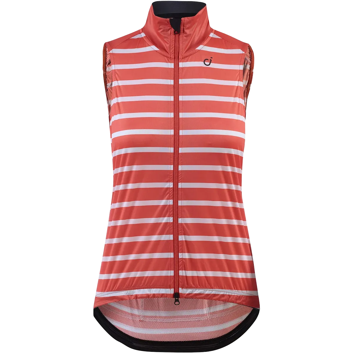 Women's Breton SE Wind Vest FadeResistantDye DoubleLayered Collar