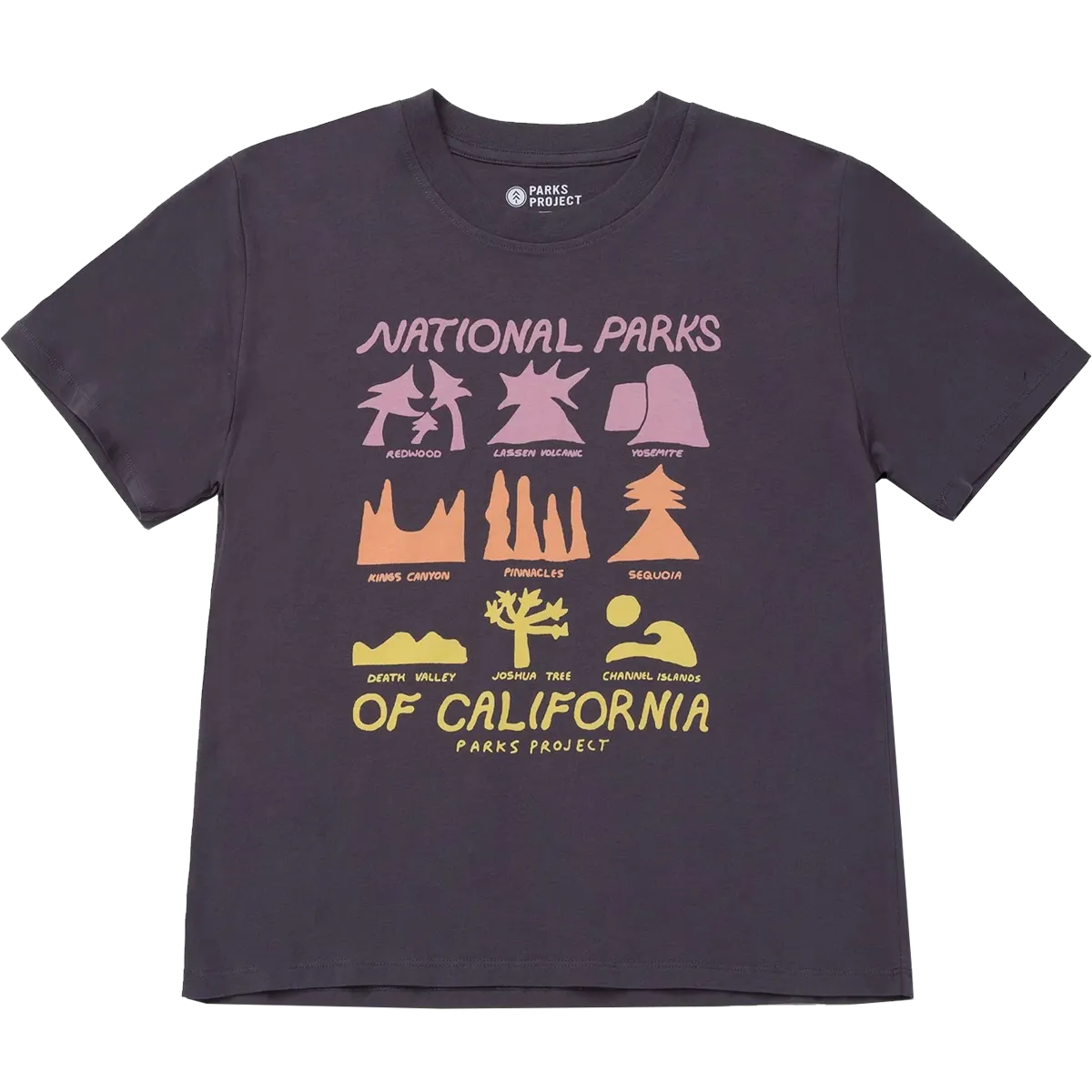 AI Core Sky Cool Women's California Icons Boxy Tee