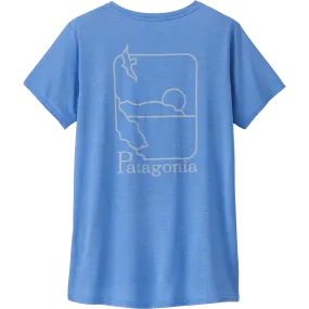 Women's Capilene Cool Daily Graphic Shirt - Waters Antibacterial Treatment
