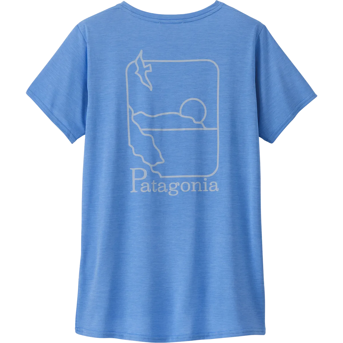 Women's Capilene Cool Daily Graphic Shirt - Waters Antibacterial Treatment