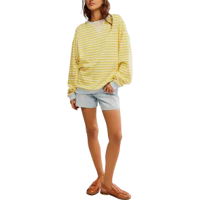 Women's Classic Striped Crew Match Fit