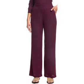 Women's Comfy Place Cozy Ribbed Pants MicroPerforatedTexture