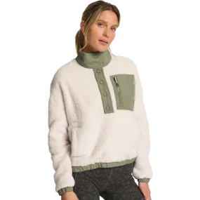 Women's Cozy Sherpa Popover Zen Glow