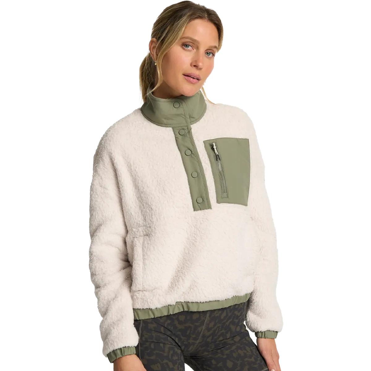 Japan Neat Fairy Touch Women's Cozy Sherpa Popover