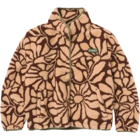 Women's Desert Wildflowers Fleece Jacket Luxury Touch temperature regulation