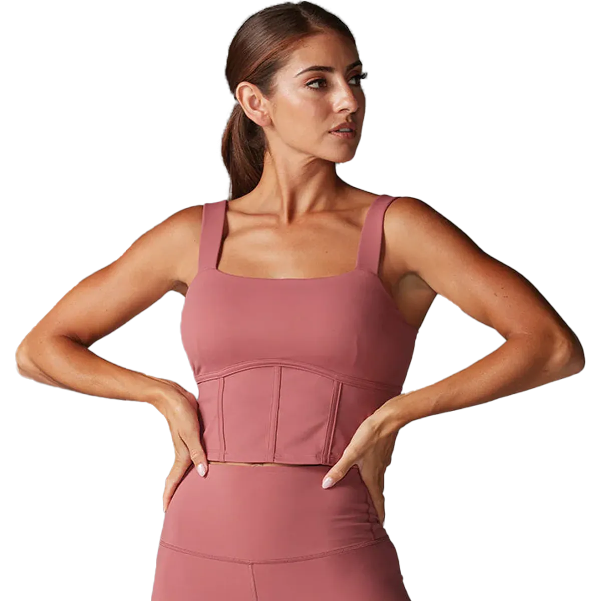 DoubleLayeredHem NonIrritatingSeams Women's Embrace Long Line Bra