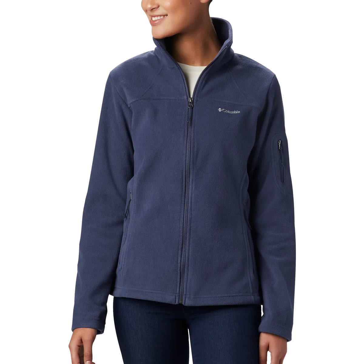 NonRestrictive Cut Adjustable Hem Women's Fast Trek II Jacket