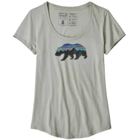 CompressionKnit Women's Fitz Roy Bear Organic Scoop T-Shirt